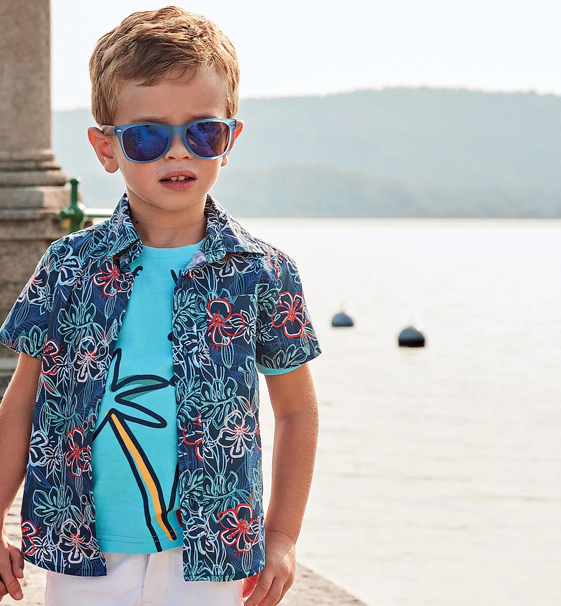 Camicia hawaiana bambino