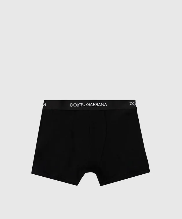Dolce&Gabbana Set di mutandine nere per bambini L4J701G7OCT