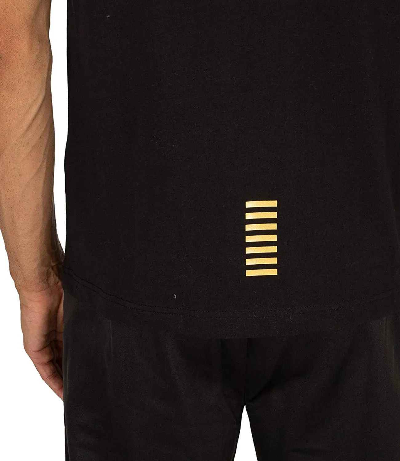 Ea7 Emporio Armani T-shirt Uomo Mod. 8NPT51 PJM9Z 0208 Nero