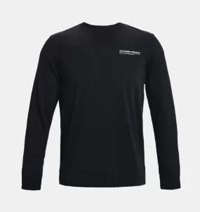 UNDER ARMOUR RIVAL TERRY LOGO CREW