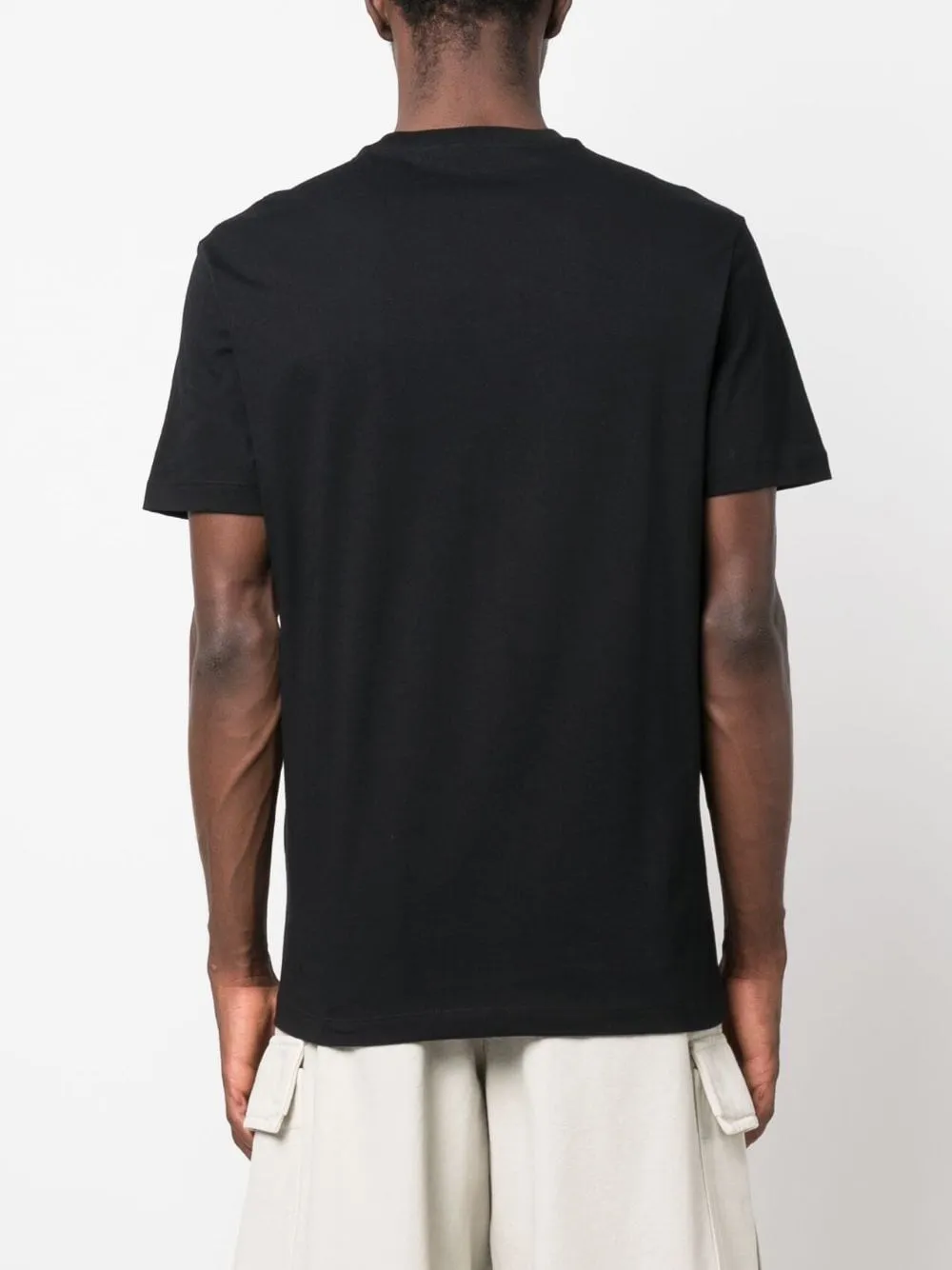 Versace-T-shirt con ricamo Medusa
